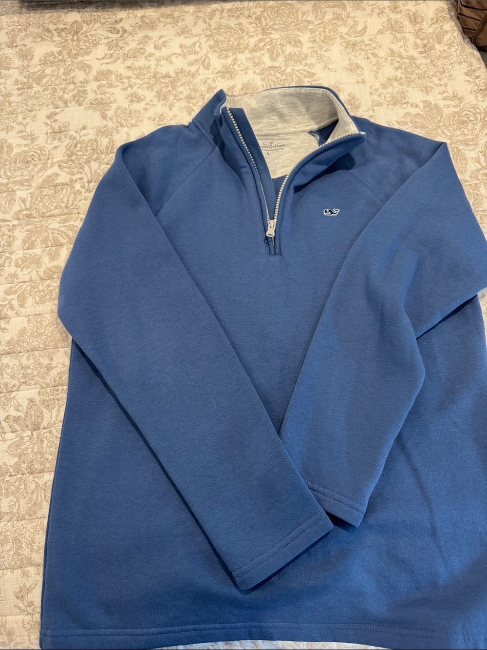 Vineyard Vines Men's Royal Blue Half-Zip Pullover